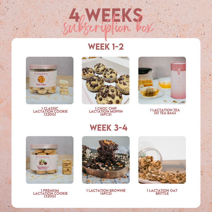 4 Weeks Subscription Bake Box