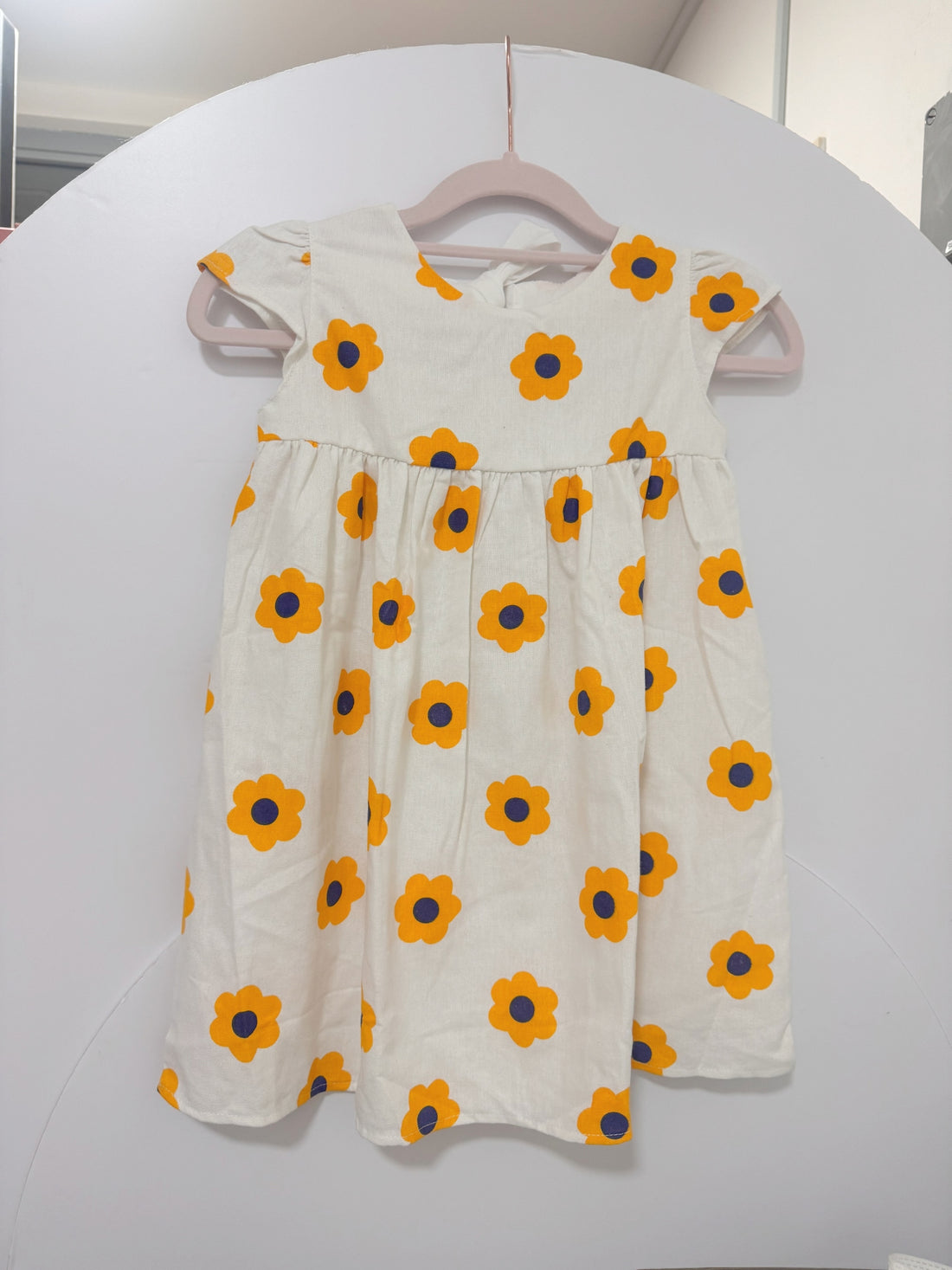Printed Cotton Girl Dress