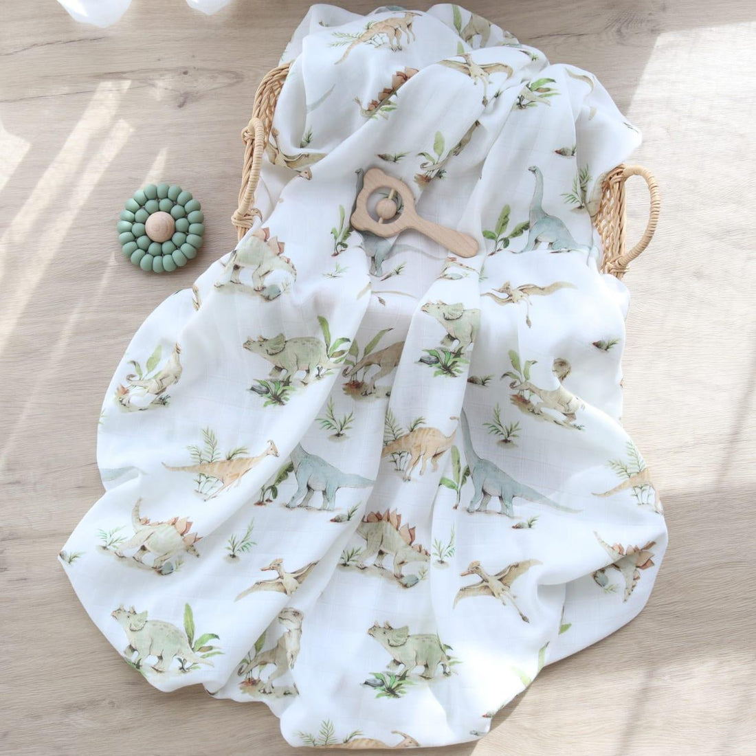 Colour Series: Bamboo + Cotton Muslin Swaddle