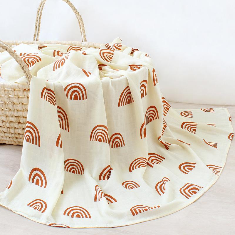 Colour Series: Bamboo + Cotton Muslin Swaddle