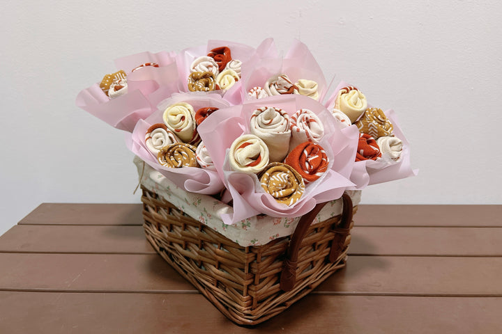 Burp Cloth Bouquet