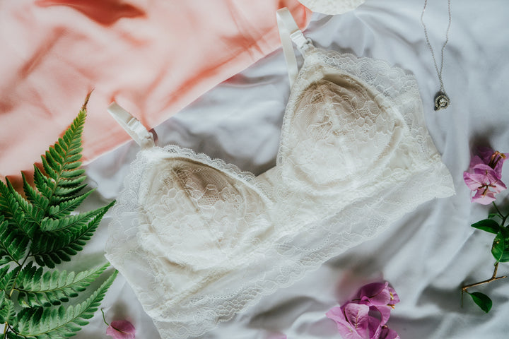 Layla Nursing Bra - White